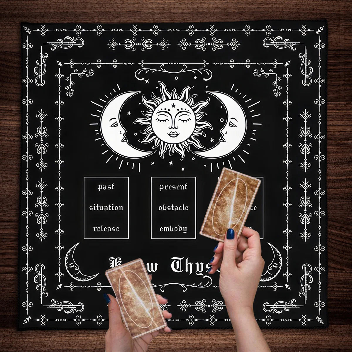 Manto esoterico para tirada de cartas✨