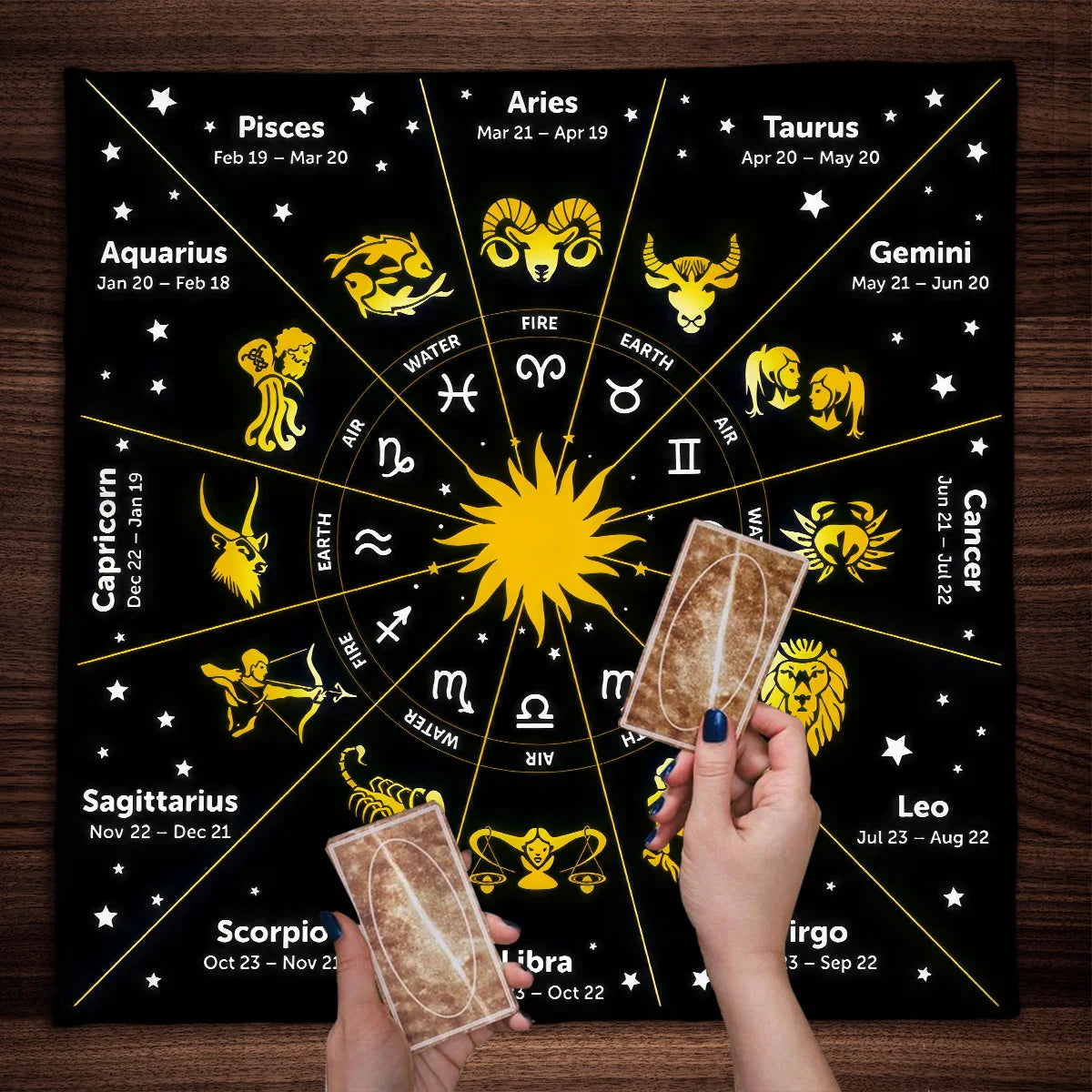 Manto esoterico para tirada de cartas✨