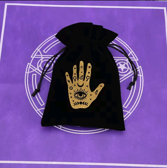 Funda de TAROT-ARCANOS con cordon. GUARDA TU ENERGÍA 🔮✨